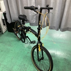 【トレファク吉川店】　WACHSEN　折りたたみ自転車　20インチ　イエロー