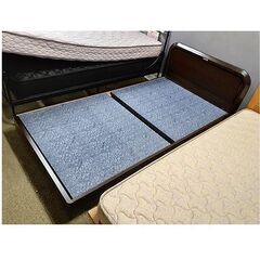 シングルロングベッド】マットレス長さ207cm（フランスベッド） かため