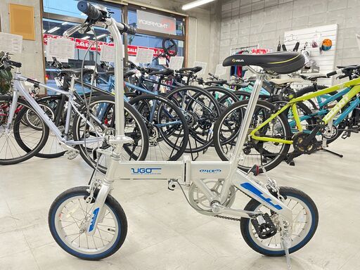 UGO 片山右京ブランド MICRO FDB14 ミニベロ 折り畳み自転車