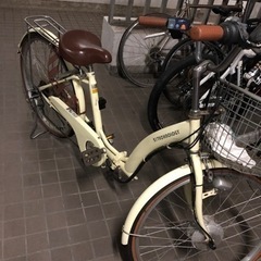 自転車綺麗な状態バッテリー、充電器付き