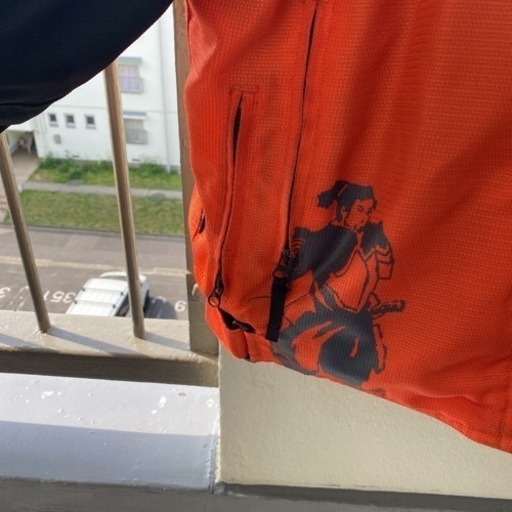 ライダースーツ　隼ロゴ入り ライダースーツ 隼ロゴ入り