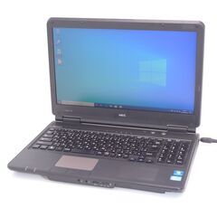 中古美品 15インチ ノートパソコン NEC VK24TL-D Wi-Fi有 第2世代
