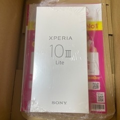 【新品未開封品】Xperia 10 III lite ブラック ...