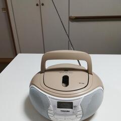 【ほぼ新品】TOSHIBA　CDラジオ  