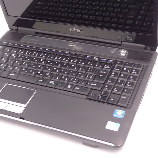 中古良品 15インチ ノートパソコン 富士通 FUJITSU AH30/C Celeron 4GB