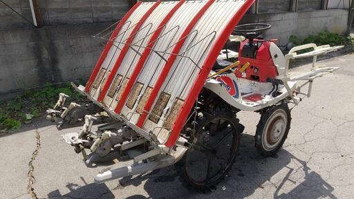 田植え機 ４条  乗用    中古  セル付