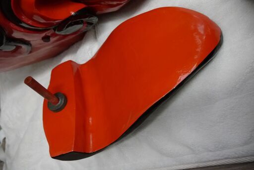 ≪Z1907≫ 美品 獅子頭 獅子舞 横幅110cm 木彫り 神楽面 祭礼/お祭り