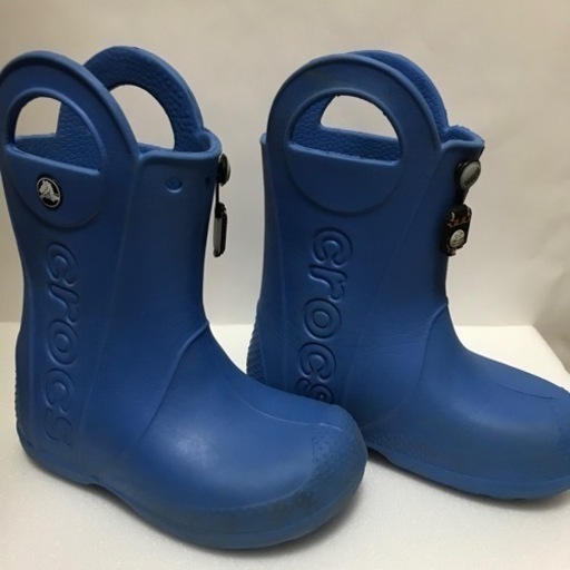 18cm クロックス長靴ブルー ムトウ プロフ参照 上板橋の子供用品の中古あげます 譲ります ジモティーで不用品の処分