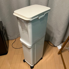 【4月下旬引渡】キッチン　ゴミ箱 34.5L 2段 ふた付き　セ...