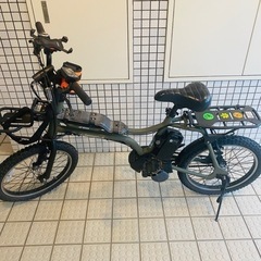 【ネット決済】Panasonic EZ 電動自転車　オリーブ