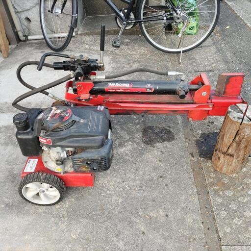 驚きの安さ 取引連絡中）MTD 破砕力8t（中古） エンジン式薪割機 その他