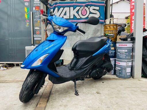 ★実動！アドレスV125S CF4MA 低走行1万キロ タイヤバリ山 バッテリー新品！ 千葉 木更津から 配送可 ローン可 原付 通勤 通学★
