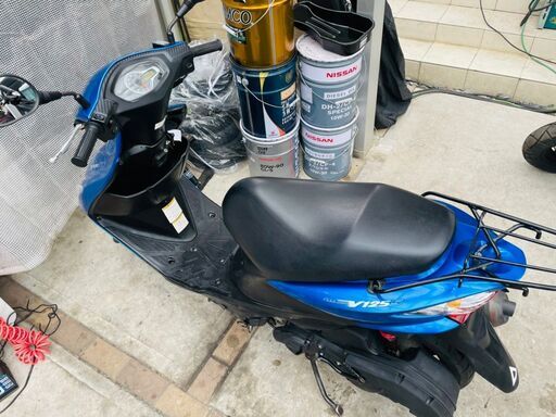 ☆実動！アドレスV125S CF4MA 低走行1万キロ タイヤバリ山 バッテリー