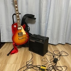 (決まりました)大特価　ギター　レスポール　フルセット　配送不可　直接取り引き限定 決まりました)大特価 ギター レスポール フルセット 配送不可 直接