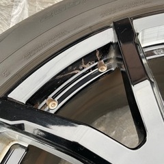 RAYS/ デイトナ FDX F6 ブラックマシニングホイール タイヤ 4本