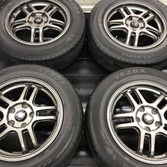 中古アルミホイール205/65R16ガンメタ