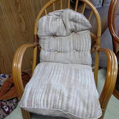 【譲】ラタン椅子　籐家具
