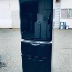 2897番 三菱✨ノンフロン冷凍冷蔵庫✨MR-C34R-B‼️