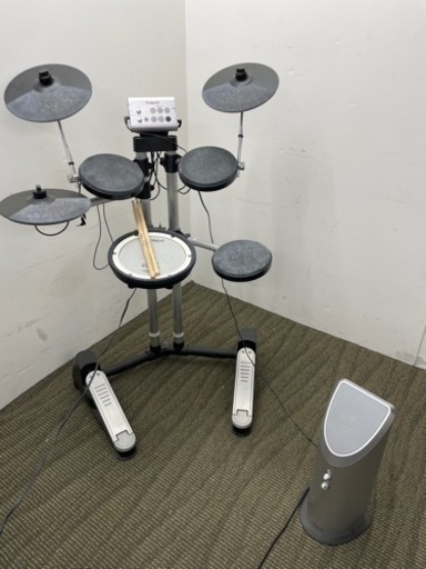 ☆ Roland ローランド 電子ドラム HD-1 ☆中古☆モニタースピーカー付き　激安