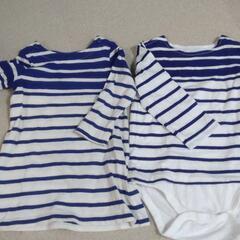 *BabyGAP*兄弟お揃いお洋服*ワンピース*長袖トップス*