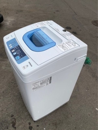 30日迄！送料無料★日立 5kg 洗濯機【NW-H50】 30日迄！日立 5kg 洗濯機【NW-H50】 【公式通販】