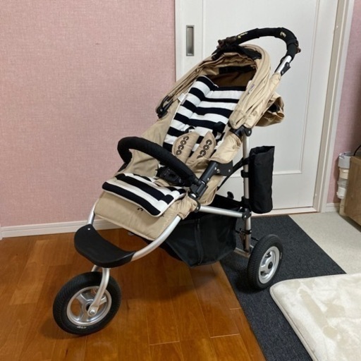 Air buggyCOCO【ベージュ】3輪ベビーカー