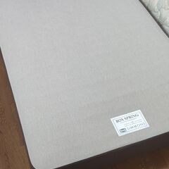 再値下げ】【美品】シモンズ ベッド ボックススプリング＆フランス 