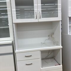 レンジボード 2枚扉 ﾆﾄﾘ ｺﾊﾟﾝ ﾎﾜｲﾄ