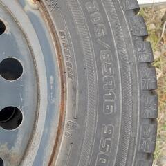 エスティマで使ってたスタッドレスタイヤ