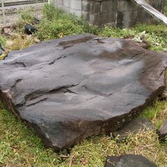 ●特価　値段交渉可　大きな沓脱石　靴脱ぎ石　庭石　小豆島産　￥3万　引き取り限定