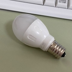 LED電球  E17口金 40形相当 昼白色　※ほぼ未使用