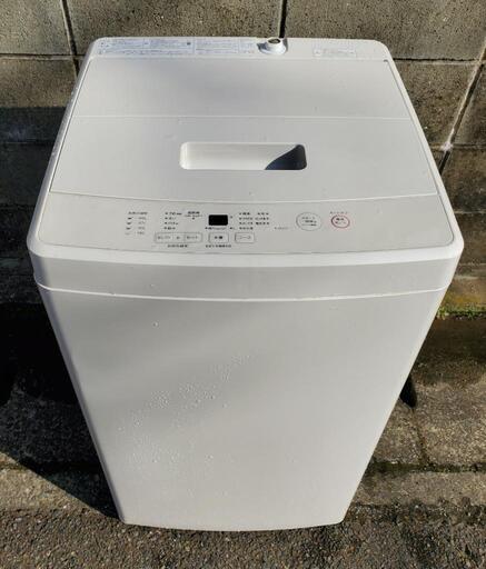 洗濯機　19年製　5k　無印良品