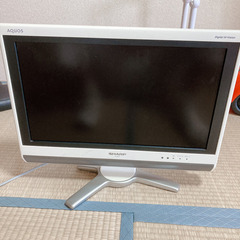 ★お譲り先決定済★【差し上げます】SHARP テレビ