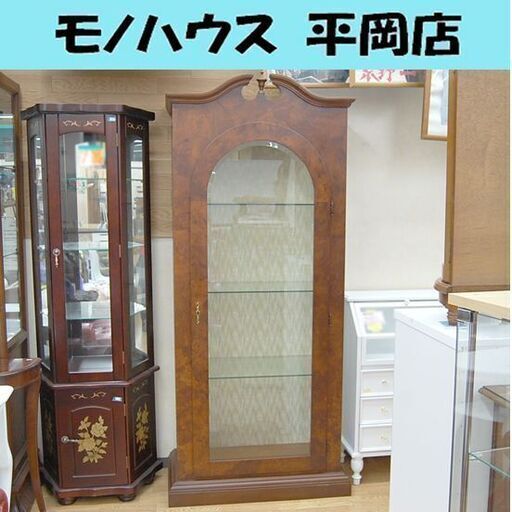 札幌市内近郊限定 コレクションボード 幅84.5×奥行42×高さ190cm 飾り棚