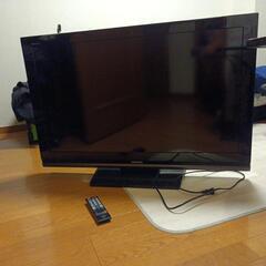 TOSHIBA テレビ40型　リモコン付き