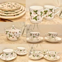 WEDG WOOD ウェッジウッド セット カップ、ソーサー、プレート