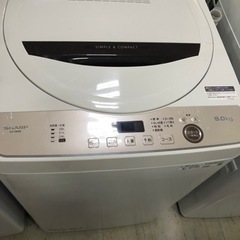 取りに来れる方限定！ＳＨＡＲＰの全自動洗濯機です！の画像