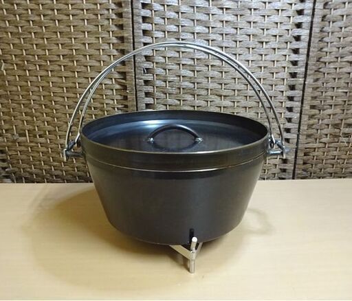 廃盤品 ユニフレーム ダッチオーブン 12インチ スーパーディープ 超深