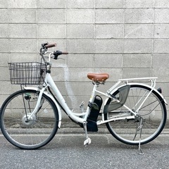【中古】電動アシスト自転車 26inch カイホウジャパン SU...