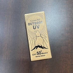 (新品/未開封)OUTDOOR UV ホワイト　日焼け止めスティック