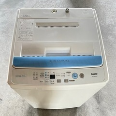 SANYO ASW-60BP(W) 洗濯機
