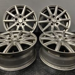 AQUA アクア 社外ホイール 16インチ 4本 6.5J5HPCD114.3+50 (VHV222 