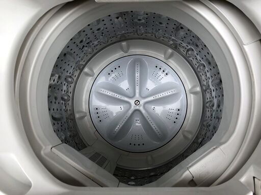 ㉒【税込み】ヤマダセレクト 5kg 全自動洗濯機 YWM-T50G1 19年製【PayPay使えます】