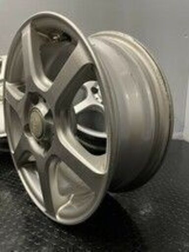 YFC LAYCEA 02 レイシア 社外ホイール 14インチ 4本 5.5J4HPCD100+40 ヴィッツ等　(VHV221) クレジットカード QRコード決済可能