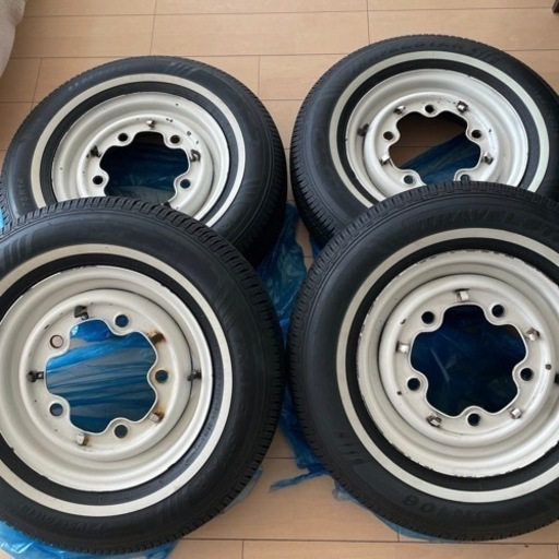 空冷　ワーゲンバス タイプ2 純正ホイール4本 夏タイヤ　センターキャップ 空冷 ワーゲンバス タイプ2 純正ホイール4本 夏タイヤ センターキャップ