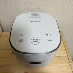 【ネット決済】シャープ マイコン 炊飯器 3合炊き