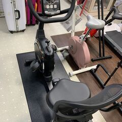 値下げ！★来店限定★　□リカンベントバイク 　エアロバイク　アルインコ　AHE7019　フロアマット付き