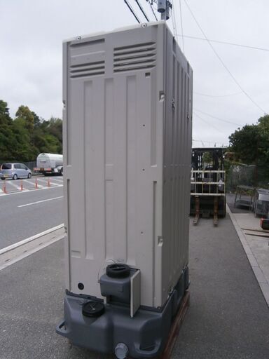 ☆中古品 美品 みのる産業 様式簡易トイレ エコットトイレ 仮設トイレ 横860ｘ奥1585ｘ高2470ｍｍ☆ ☆中古品 美品 みのる産業 様式簡易トイレ エコットトイレ 仮設トイレ