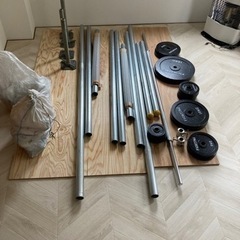 バーベル100キロセット 値下げしました。