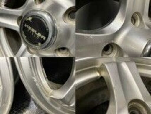 Weds KEELER FIELD ウェッズ キーラーフィールド 16インチ 4本 8J5HPCD150+45 ランクル100 シグナス等　(VHA337) クレジットカード QRコード決済可能